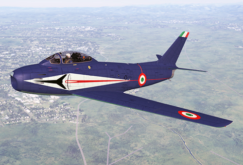 Pattuglia Acrobatica "Frecce Tricolori" , livrea iniziale